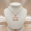 Lotus Gold Necklace