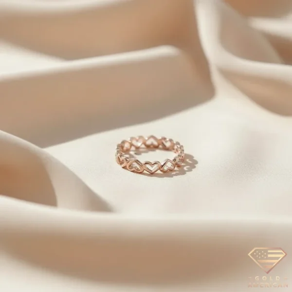 Minimal Heart Ring