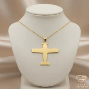 Plane Gold Necklace Plane Gold Necklace