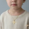 Plane Gold Necklace Model