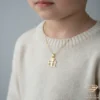 Present Gold Necklace Model