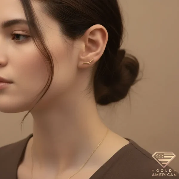 Reindeer Antler Earrings