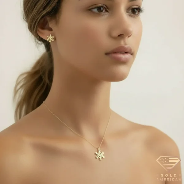 Snowflake Gold Set Model