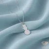 Snowman Gold Necklace