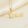 Star Gold Set Close up