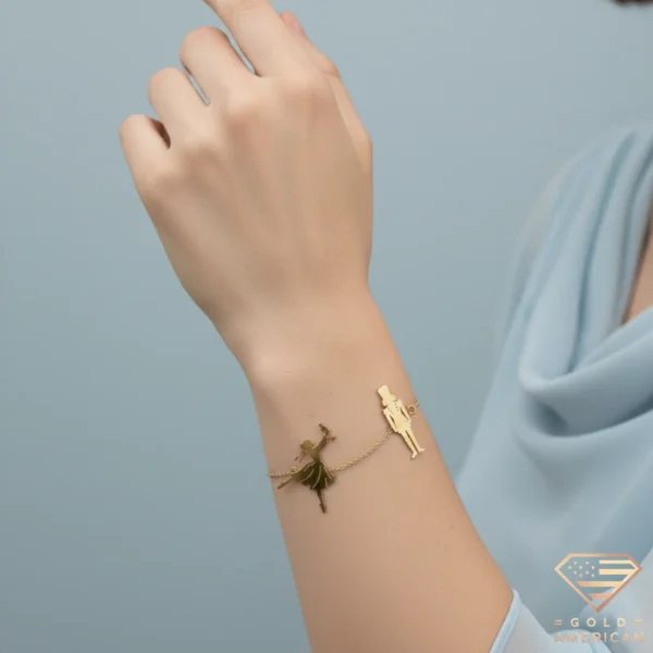 The Nutcracker Gold Bracelet Model