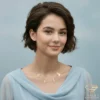 The Nutcracker Gold Necklace Model