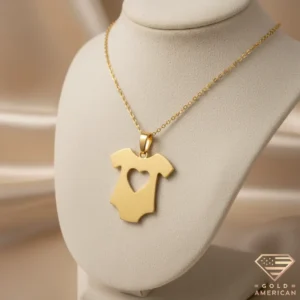 Tiny Heart Onesie Pendant