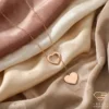 14k Gold Heart Lariat Valentine Gift