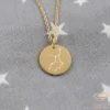 14k Gold Zodiac Constellation Necklace Virgo