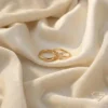 2 letter initial rings gold with a Ring