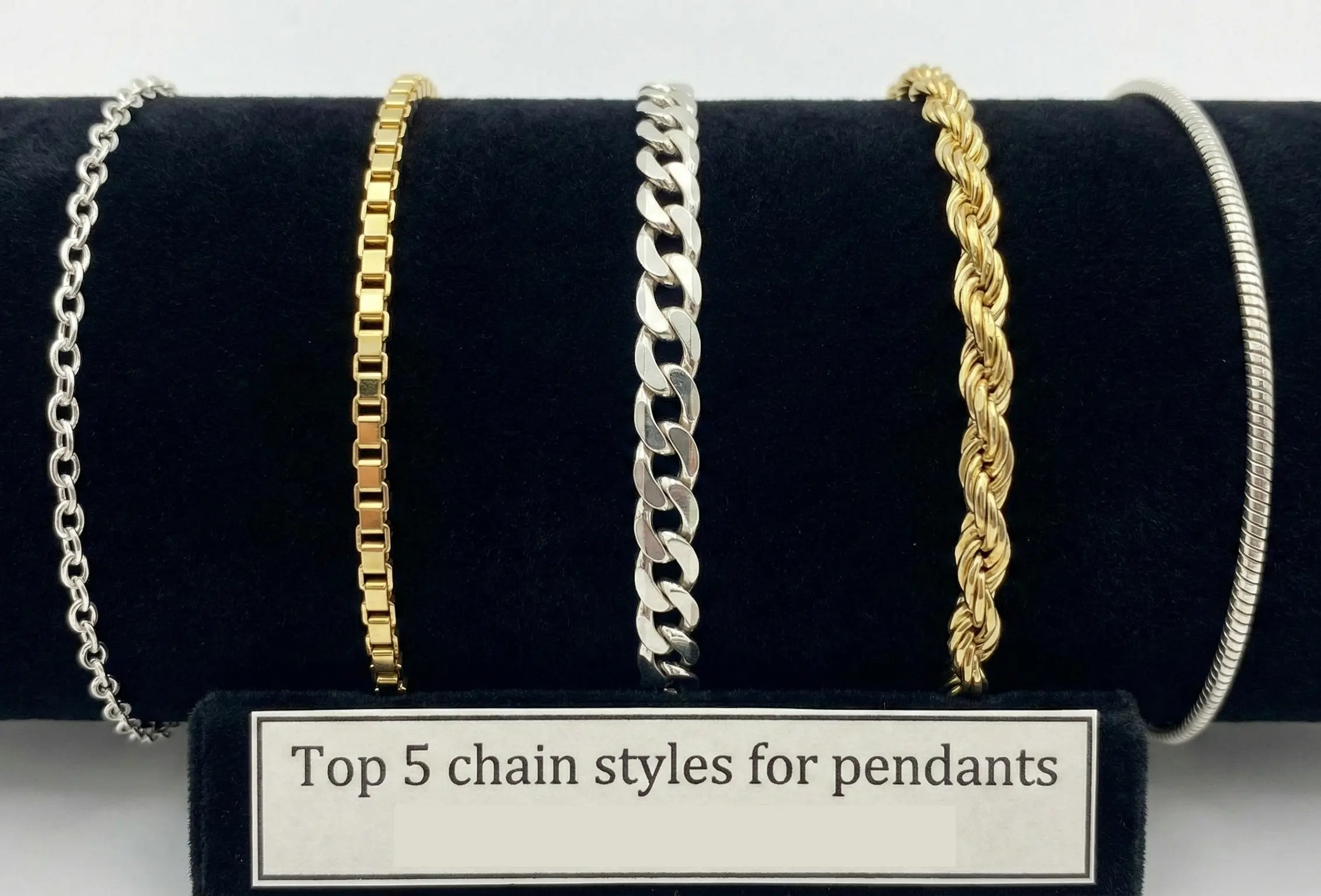 Best Chain Type for a Pendant