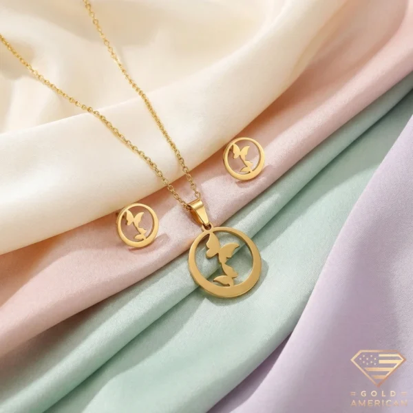 Butterfly Gold Set