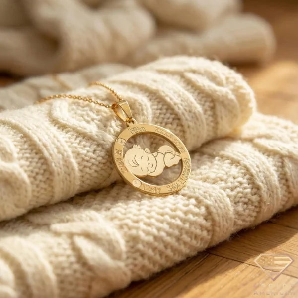 custom name necklace with kids name