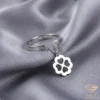 Clover Charm Gold Ring