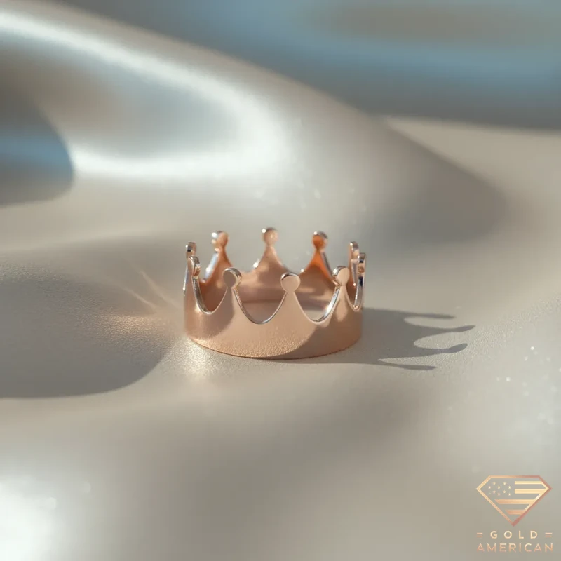 Crown Gold Ring Crown Gold Ring