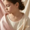 Custom Kids' Gold Fairy & Infinity Necklace Model 3.4