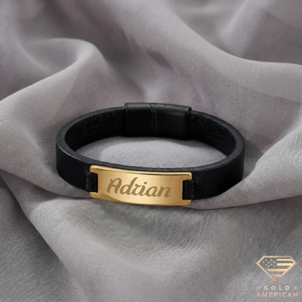 custom name bracelet with date