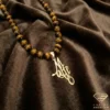 Gold Tangled Name Necklace for Men