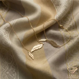 Golden Twin Risha (Feather) Set