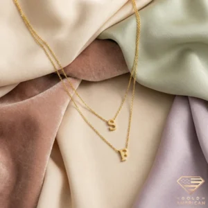 Initial Embrace Gold Pendants