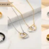 Matching Couple Jewelry Necklaces, Ring
