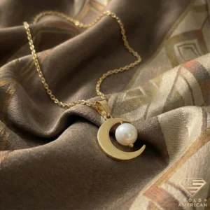 Qamar Gold Necklace Qamar Gold Necklace