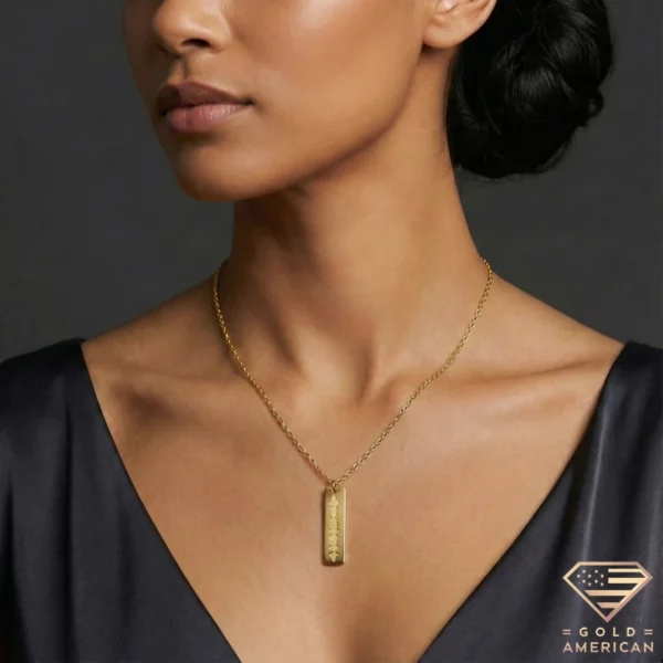 Sound Wave Necklace Model