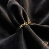 Zodiac Gold Ring Aries