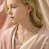 14k Gold Ballerina Jewelry Set Model