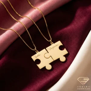 Puzzle Piece Couple Necklaces