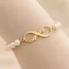 Gold Infinity Bracelet