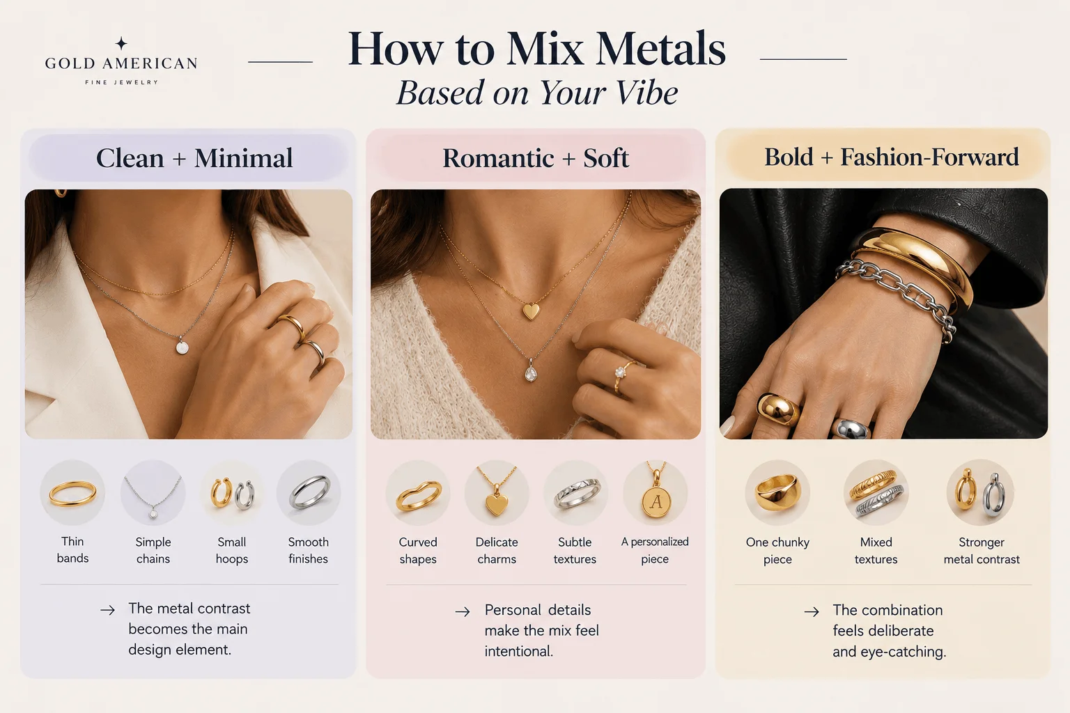 Jewelry Style Guide 1 How to Mix Metals: Jewelry Style Guide