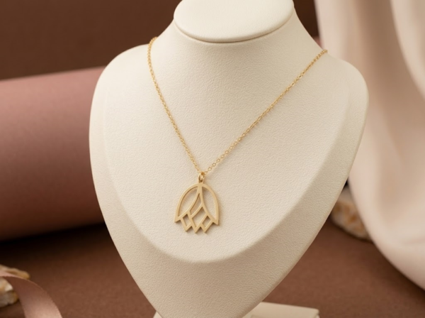 Inverted Tulip Necklace