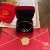 Connected Star Bracelet – Delicate Star Link Design in Jewelry Gift Box