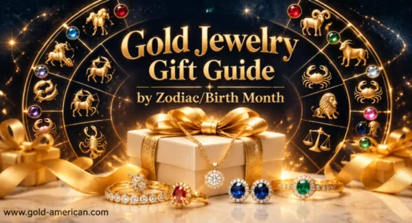 Gold Jewelry Gift Guide by Birth Month and Birthstones