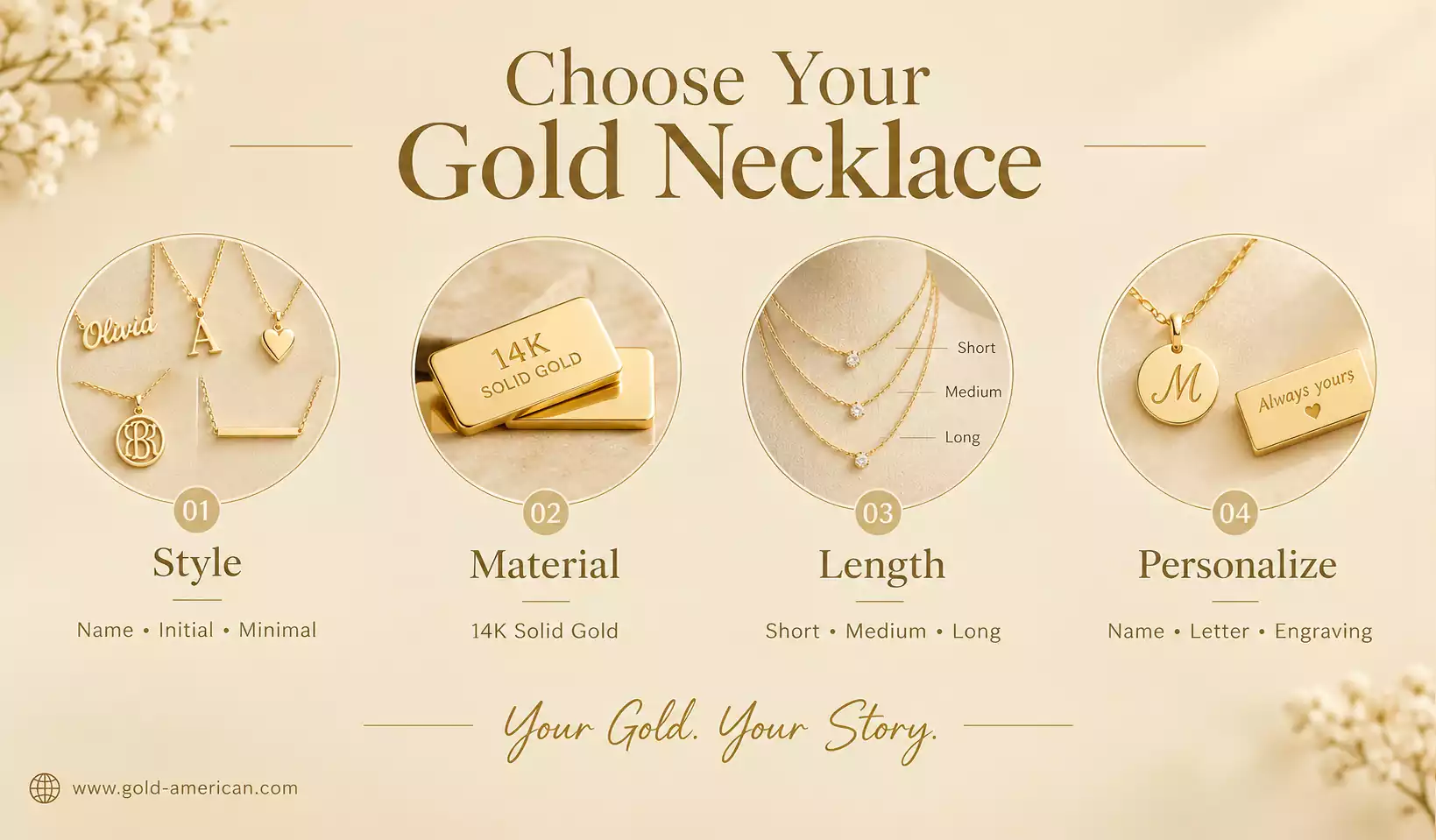 Buy Custom Gold Necklace