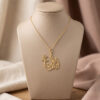 "Iran" Leaf Script Necklace –