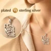 White gold plated vs sterling silver